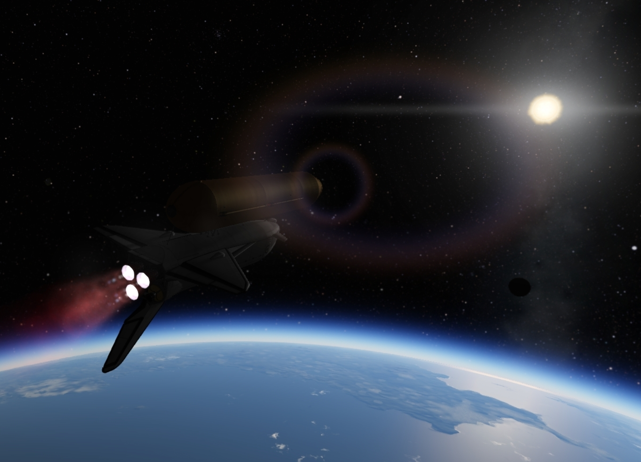 Payload launch in orbit